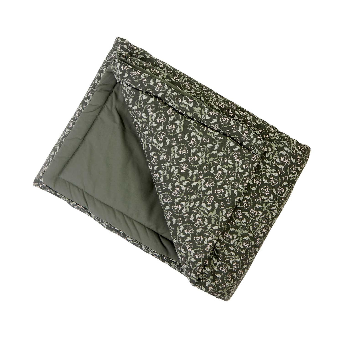 Garbo & Friends Blanket Floral Moss Green - Rocket Toys